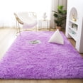 thumbnail image 5 of LELINTA Ultra Soft Indoor Modern Area Rugs Fluffy Living Room Carpets Suitable for Children Bedroom Home Decorate Nursery Rugs White-Door Rug: 15.7"x23.6", 5 of 5