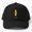 Black, variant on Classic Spoon Fishing Lure Baseball Hat, Hot Mackerel Angler Tackle Design, Classic Cap