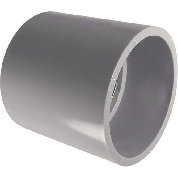 Cantex 6141627C PVC Standard Coupling Schedule 40 - Gray