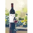 thumbnail image 2 of East Coast Licensing 23x32 White Modern Wood Framed Museum Art Print Titled - Wine II, 2 of 4