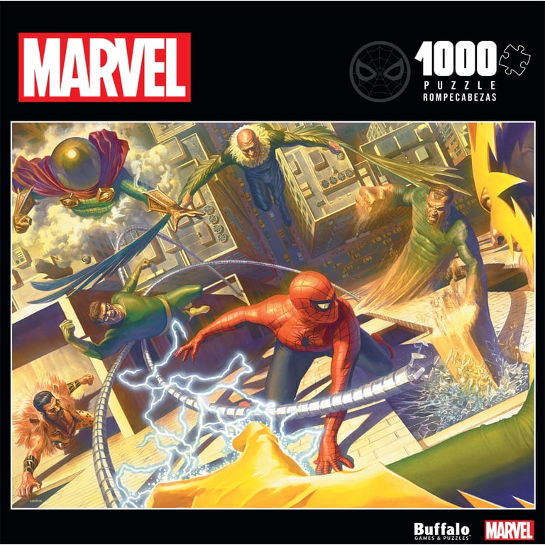 Buffalo Games 1000-Piece Marvel Spider-man vs. Sinister Six Adult