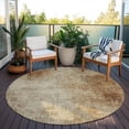 thumbnail image 6 of Addison Rugs Chantille Indoor/Outdoor Transitional Modern Beige Machine Washable Round Rug, 8' x 8', 6 of 7