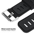thumbnail image 4 of Silicone Watch Strap Sports Metal Buckle Quick Release Watch Band Watch Accessories For Hr Baro, 4 of 8