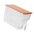 thumbnail image 3 of Plastic Beverage Dispenser, High Capacity Faucet Cold Water Kettle  for Home Green,Orange,White, 3 of 8