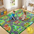 thumbnail image 1 of ALFOMBRA Zovalyx 152 cm x 180 cm City Road - Alfombra de Juego, 1 of 7