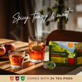 thumbnail image 3 of Gya Tea Co Cinnamon Apple Tea (24 Ct) - Decaf Tea with Sweet, Spicy & Comforting Flavors - No Additives Caffeine Free Herbal Tea, Compatible with Keurig Machines, 3 of 9