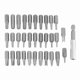 thumbnail image 4 of Kit d'outils de réparation, 33 pièces, embouts de tournevis de précision creux multifonctionnels de sécurité, 4 of 4