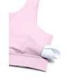 thumbnail image 5 of CRZ YOGA Butterluxe One Shoulder Sports Bras for Women One Strap Low Impact Workout Yoga Tops, 5 of 6
