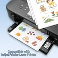 thumbnail image 3 of UTAH-Half Page Labels, 8.5x5.5 Inches, 200 Labels, White, Shipping Labels, 3 of 4