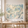 thumbnail image 5 of Ocean Waves Serpentine with Dragon Winding Through Shades, Mystical Fantasy for Space Lovers, Galaxy Room Decor, Mother'S Day Gift, Tapestry Wall Hanging for Bedroom and Dorm, 5 of 7