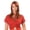 Red, variant on Wicked Wigs 812223010809 Women Angel Mocha - Brown Wig