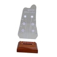 thumbnail image 2 of Xuanheng Electric Guitar Pick Holder Decorative Music Gift Luminous Pick Storage Rack C, 2 of 8