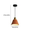 thumbnail image 3 of Jpxdew Mini Pendant Light Fixture Iron,85 Inch Modern Hanging,Bedroom Bar Lighting,Desk Lamp Dinning Decor, 3 of 7