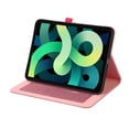 thumbnail image 3 of Case for iPad (A16) 11th Gen 2025, Cloth Texture Business Tablet Cover with Multi-Angle Flip Stand & Card Holder, Auto Wake/Sleep Full Body Protective Case for iPad 10th Gen 10.9" 2022, Pink, 3 of 6