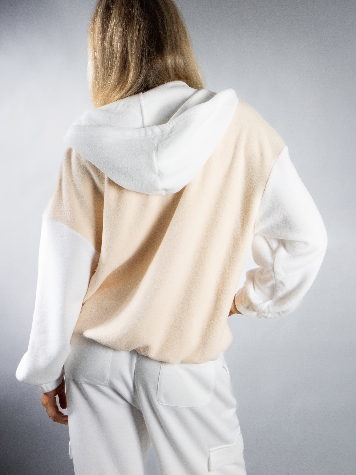DARING DIVA Women's Stylish Oversized Pom Pom Hoodie for Casual Wear XS Light Yellow