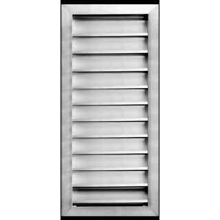 2 pcs 8*30cm Door Vent Two Sided Ventilation Cover Door Air Vent Aluminum  Exterior Vent Two Sided Door Louver Vent Door Grille Vent Overflow  Ventilation Grill Wall Vent for Bathroom Side Wall 