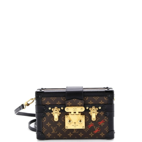 Pre-Owned Petite Malle Handbag Monogram Canvas By Rebag
