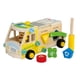 thumbnail image 5 of Juguete de construcción de madera con tuercas y tornillos para niños, juego de simulación, motricidad fina Camión de basura, 5 of 9