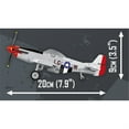 thumbnail image 5 of COBI TOP GUN: Maverick P-51D Mustang Aircraft, 5 of 5