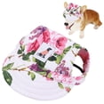 thumbnail image 2 of Pet Baseball Cap - Qyaukm Dog Hat Dog Sun Hat Dog Baseball Cap Dog Trucker Hat Dog Hats for Small Medium Large Dogs with Ear Holes Adjustable Breathable Design Outdoor All Season, 2 of 9