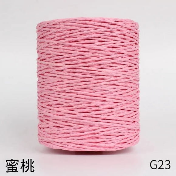 Fil de Raphia pour Tricot et Crochet Chapeau Sacs à Main Fleur Emballage Cadeau Cordons Bricolage Artisanat Livraison Gratuite 300Meter
