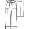 thumbnail image 2 of Grey's Anatomy 'Grey's Anatomy Signature' Callie Pant Scrub Top, 2 of 4