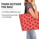 thumbnail image 2 of Fotbe Ladybugs On Red Polka Dot Bolsa Tote Estética de Lona con Estampado para Mujer - Bolsa Reutilizable de Hombro Casual para Vacaciones, Compras, Trabajo y Gimnasio, 2 of 8