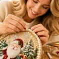 thumbnail image 7 of Four Seasons & Holiday Pearl Art Hanging Wreath Kit, Christmas Spring Summer Fall DIY Beaded Hanging Ornament, Seasonal Wall Art Decor Craft Set, Festive Handmade Gift for Adults Beginners 7.9*7.9in, 7 of 7
