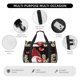 thumbnail image 4 of Fotbe Love Gnomes Bolsa de Viaje con Estampado, Bolsa de Fin de Semana para Mujer con Compartimento para Zapatos, Bolsa de Gimnasio con Bolsillo Húmedo, 4 of 7