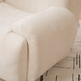 thumbnail image 6 of Jopath 42" Oversized Accent Chair, Boneless Single Sofa Chair Chenille Armchair Comfy Reading Lounge Chair for Living Room Bedroom Apartment Dorms Beige, 6 of 9