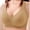 Khaki-bras for women, variant on Hilenly Womens Jelly Bra No Underwire Comfort T Shirt Bra Seamless Push Up Everyday Bra