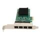 thumbnail image 1 of Tarjeta de red Gigabit, puerto adaptador Ethernet MPCI Express Gigabit Ethernet de 4 puertos PC, es decir, tarjeta de red, rendimiento lleno de energía, 1 of 8
