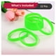 thumbnail image 4 of Uxcell 12Pcs Pulseras de Goma, Pulseras de Silicona de Color Sólido para Deporte/Entrenamiento/Baloncesto Hombres Mujeres Adolescentes [Verde Lago], 4 of 6