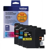 Brother Genuine LC1033PKS High-yield Color Ink Cartridges