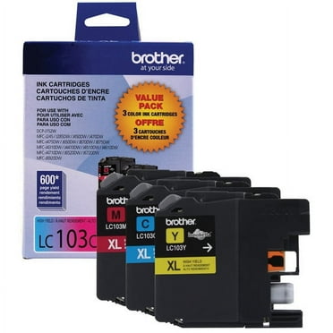 Brother Genuine LC1033PKS High-yield Color Ink Cartridges