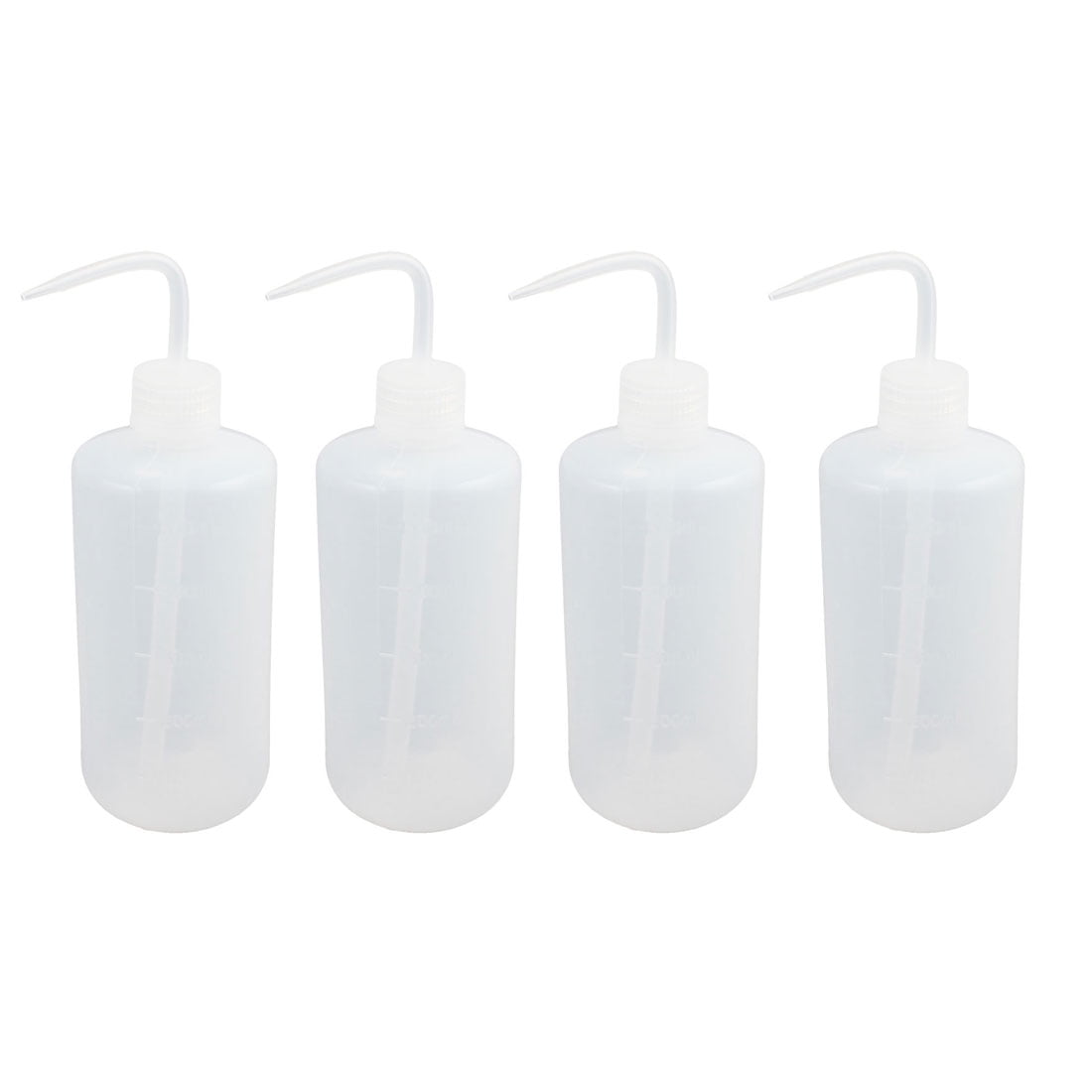 4pcs 500ml LDPE Economy Wash Bottles Squeeze Bottles Label Tattoo