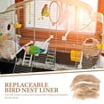 thumbnail image 2 of 1 bolsa de almohadilla para anidar pájaros, cómodo cojín para anidar, forro profesional para nido de pájaros, 2 of 8