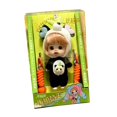 thumbnail image 3 of Lindo saco de dormir para muñecas, accesorio con clip para móvil, adorno, mochila moderna para niños panda negro, 3 of 9