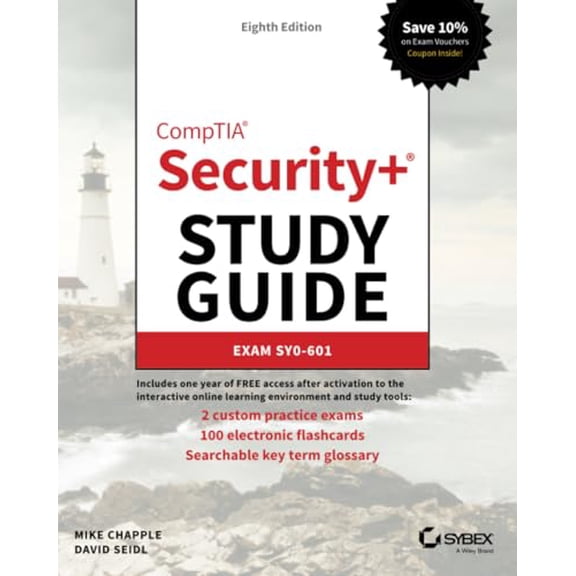 Pre-Owned CompTIA Security  Study Guide: Exam SY0-601 (Sybex Study Guide), 9781119736257, 1119736250, Paperback, 8 edition