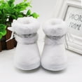 thumbnail image 2 of LowProfile Baby Shoes Girls Cashmere Plush Winter Boots Bandage Warm Shoes, 2 of 7