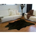 thumbnail image 2 of Luxe Faux Hide Rug Reindeer Design Acrylic Plush Soft Low Pile, 2 of 3
