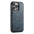 thumbnail image 1 of Magsafe Magnetic 2 In 1 Detachable Wallet Leather Case For iPhone 12 13 14 15 16 Pro Max Plus Shockproof Holder Cover Alone Case Blue For iPhone 12Pro Max, 1 of 6