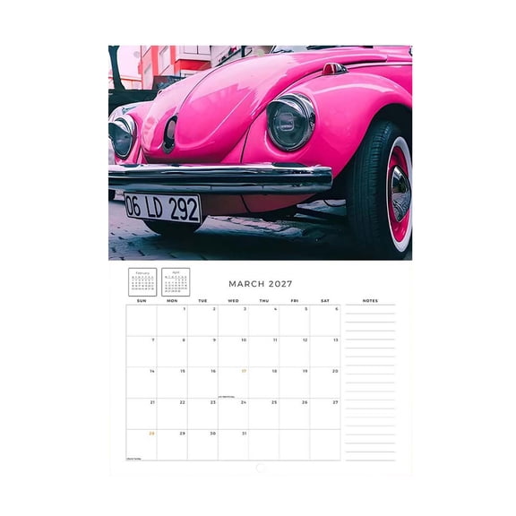 Calendar,Annual Calendar,Monthly Planning Calendar,Home Office Desk and Wall Calendar 16.54*11.69IN