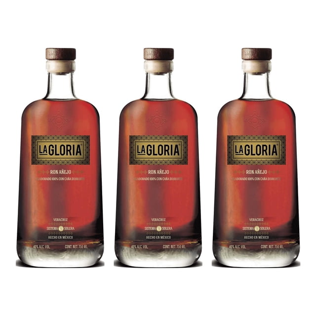3x2 Ron La Gloria Añejo 750 ml La Gloria Añejo