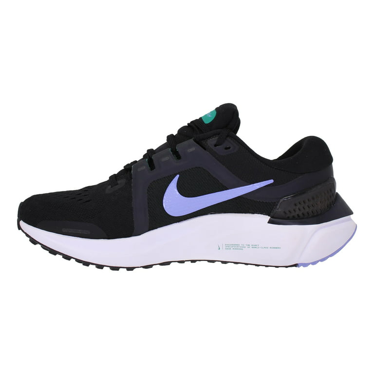 Spuug uit landheer maat Nike Women's Air Zoom Vomero 16 Running Shoe, Black/Light Thistle-Off Noir,  9.5 M US DA7698-004 Size 9.5 - Walmart.com