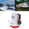 thumbnail image 4 of Bilge Pump, DC Bilge Pump 2000 GPH Easy To Remove Silent  For Pond Pool 12V,24V, 4 of 8