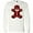 AA-White, variant on Inktastic Buffalo Plaid Gingerbread Man Long Sleeve T-Shirt