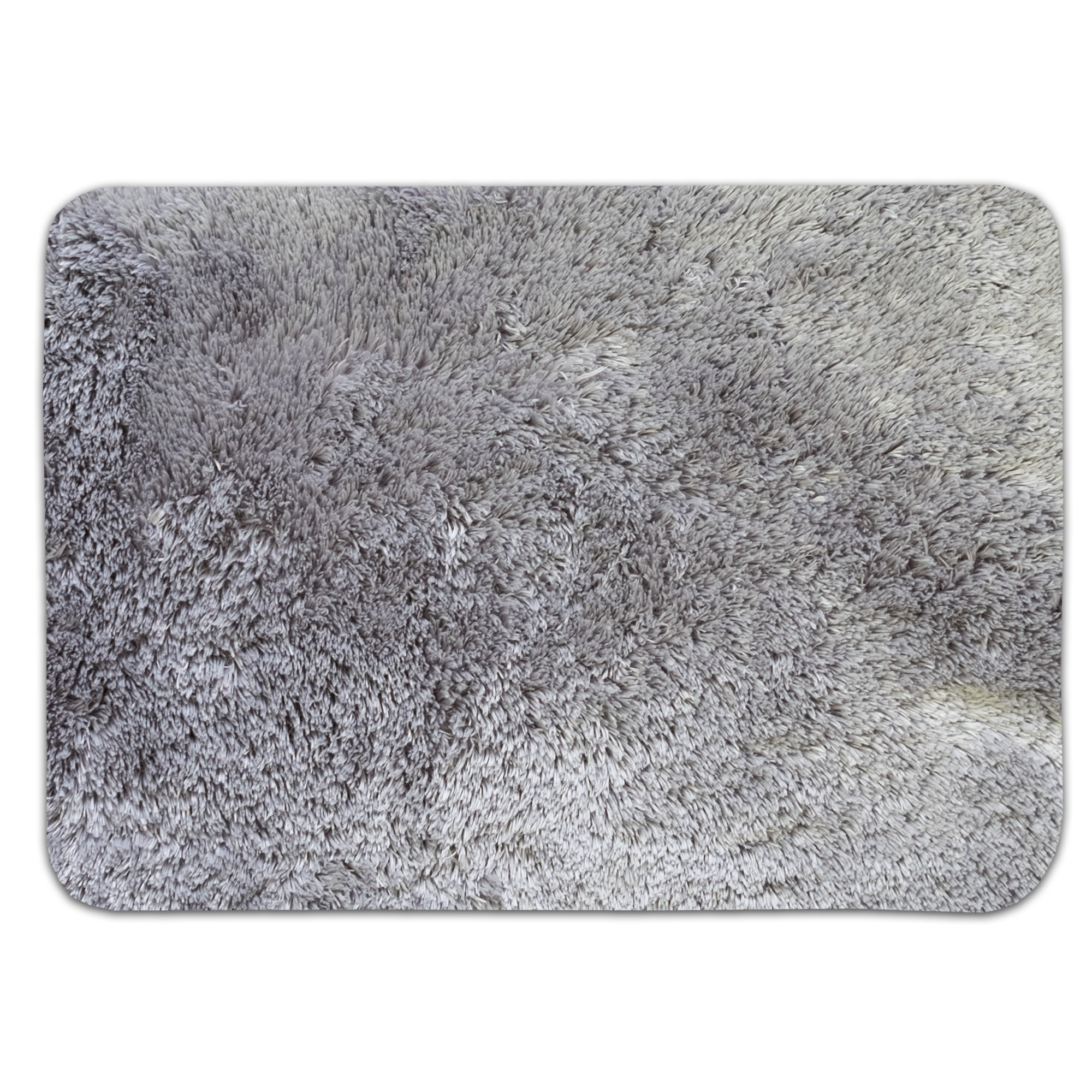 Bath Rug, Non Skid Back, Soft Faux Fur St. Lucia Prima 17" x 24