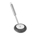 thumbnail image 2 of kowaku Stainless Steel Scourer Metal Wire Scouring Pads with Long Handle Steel Wool Scrubber for Kitchen Pots and Pans Bathroom Sink, 2 of 9