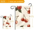 thumbnail image 3 of Cute Cherry Seamless Vintage Style Welcome Garden Flags, 12 x 18 Inch Double Sided Outdoor Yard Flags Waterproof For Home Outside Patio Lawn Porch, 3 of 6
